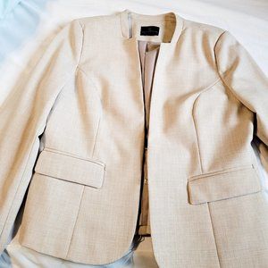 Worthington Beige Modern Fit Pant Suit
